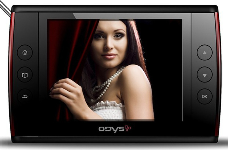 ODYS X810063 3.5" 320 x 240pixels Black portable TV