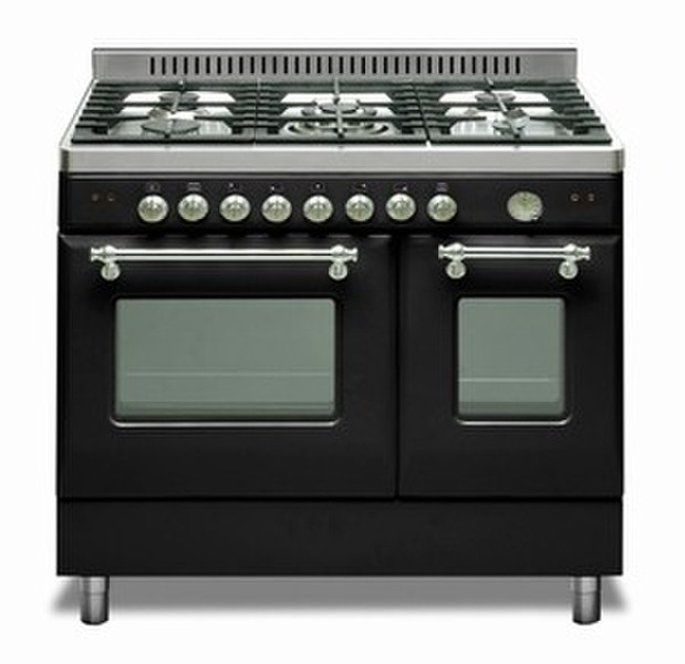 Baumatic BRC4GBL Freestanding Gas hob Black cooker