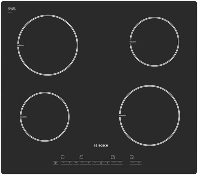 Bosch PIA611T14E built-in Induction hob Black hob