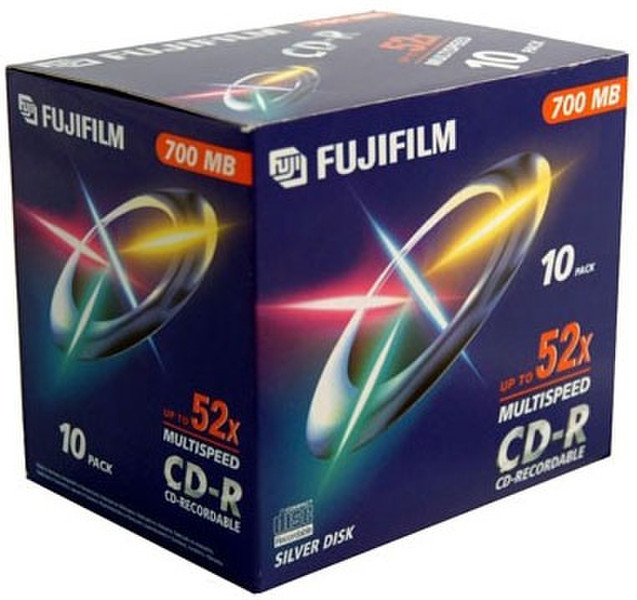 Fujifilm 47384 CD-R 700MB 10Stück(e) CD-Rohling