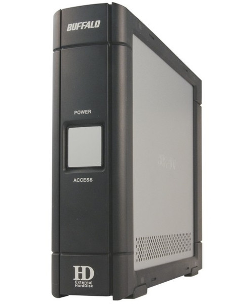 Buffalo DriveStation SATA USB 2.0 Hard Drive - 500GB 2.0 500ГБ Черный, Серый внешний жесткий диск