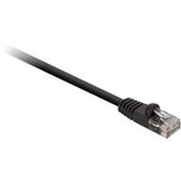V7 CAT5e Snagless 0.6m Black 0.6m Black networking cable