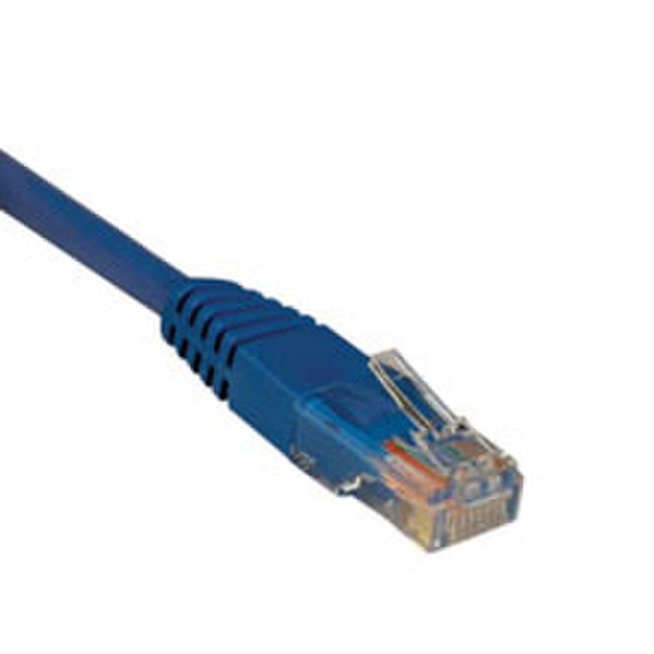 V7 CAT5e Molded 0.6m Blue 0.6м Синий сетевой кабель