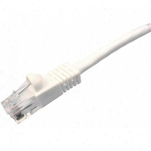 V7 CAT5e Snagless 0.3m White 0.3m White networking cable