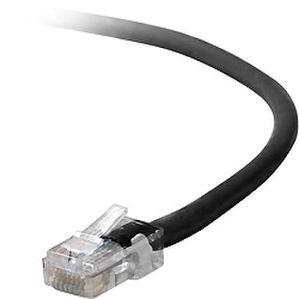 V7 CAT5e 0.6m Black 0.6m Black networking cable