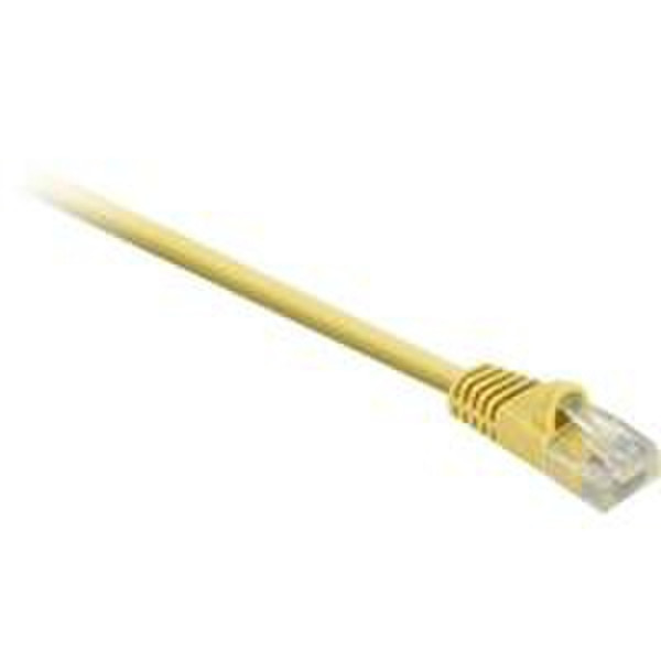 V7 CAT5e Snagless 0.6m Yellow 0.6m Yellow networking cable