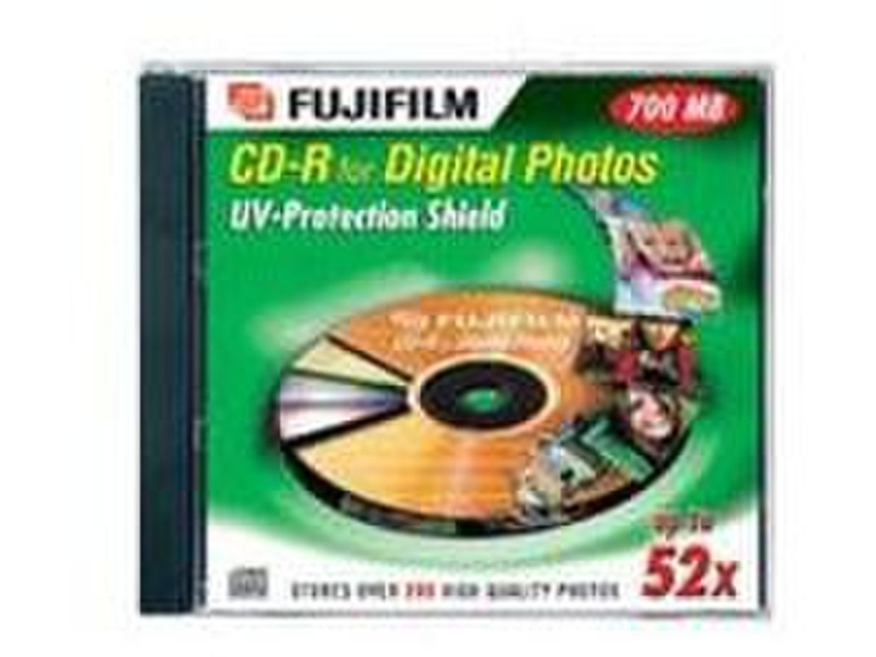 Fujifilm 48169 CD-R 700MB 10Stück(e) CD-Rohling