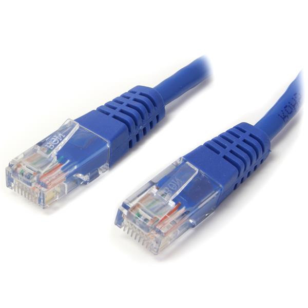 StarTech.com 1 ft Blue Molded Category 5e (350 MHz) UTP Patch Cable 0.3м Синий сетевой кабель