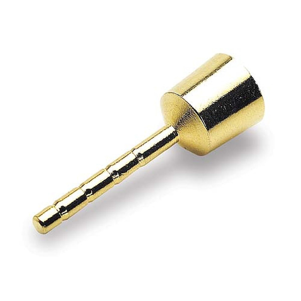 Pure AV Gold Screw-on Speaker Pins, 4-Pack wire connector