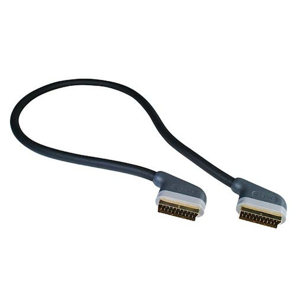 Pure AV Blue Series Scart Video Cable 12ft. 3.7m Schwarz SCART-Kabel