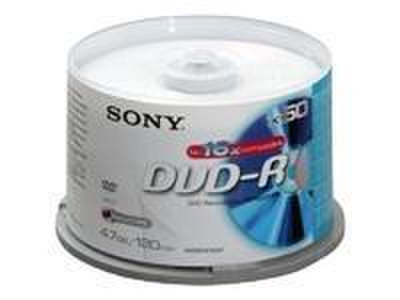 Sony DVD-R 4.7GB 8x Therm Print SP (50) 4.7GB DVD-R 50pc(s)