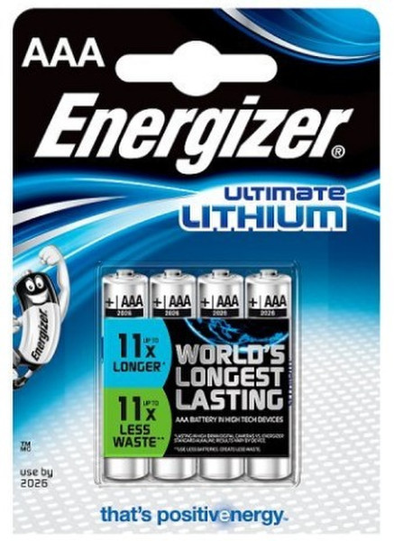 Energizer Ultimate Литиевая 1.5В батарейки