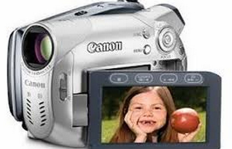 Canon DC 100 Handheld camcorder 0.8MP CCD Silver