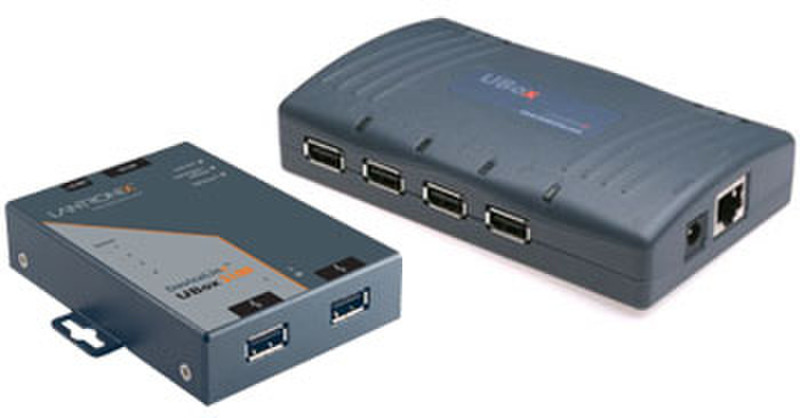Lantronix UBox 2100 Ethernet LAN print server
