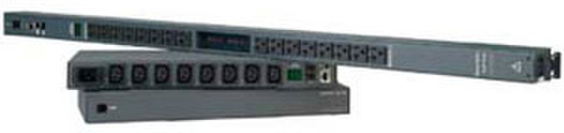Lantronix SLPV1611E-02 Black power distribution unit (PDU)