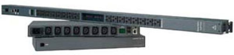 Lantronix SLPV1612E-02 Black power distribution unit (PDU)