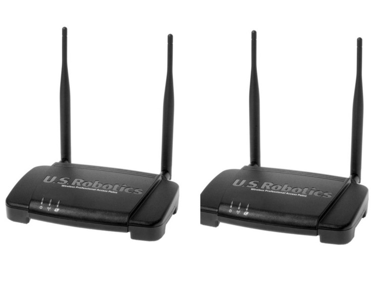 US Robotics Kit: 2x Professional Access Point 54Mbit/s WLAN Access Point