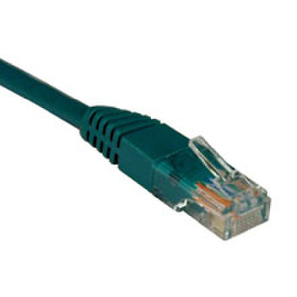 V7 CAT5e Molded 0.9m Green 0.9м Зеленый сетевой кабель