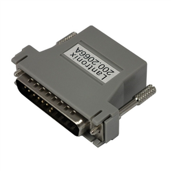 Lantronix RJ-45 / DB-25 M DB-25 RJ-45 Grau Kabelschnittstellen-/adapter