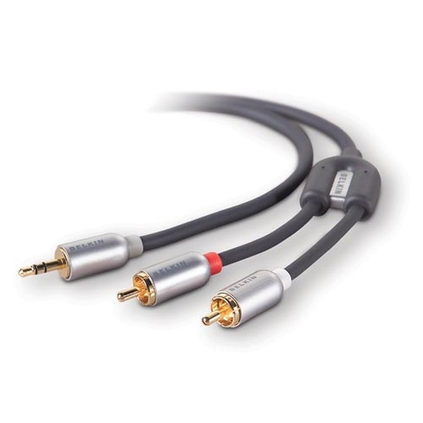 Pure AV Y Audio Cable 2.1m 2.1m Schwarz Audio-Kabel