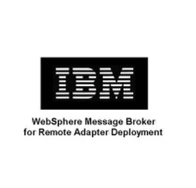 IBM WebSphere Message Broker for RAD, PVU, SS/SR, 1Y, Level-I