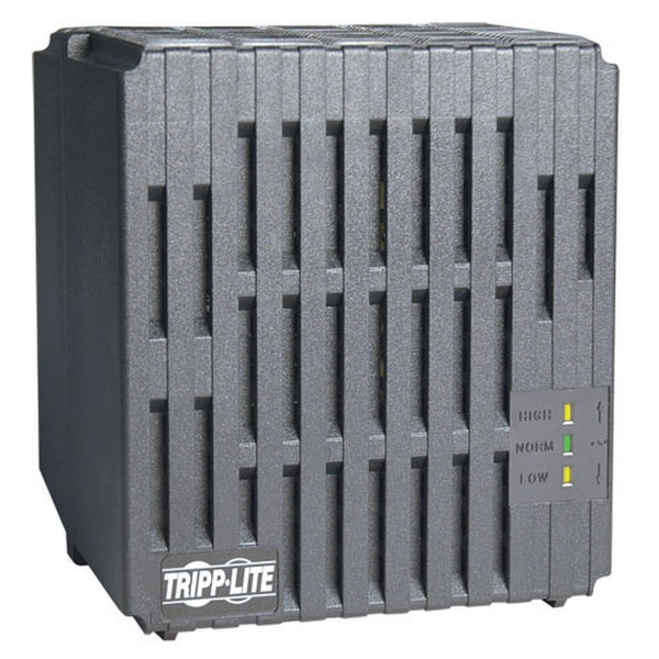 Tripp Lite 1000W 230V AVR Line Conditioner, Power Conditioner, AC Surge Protector, 4 Outlets, Uniplug Adapter