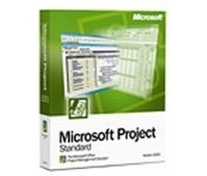 Microsoft Project Standard 2002 Disk Kit, SP MVL 1пользов.