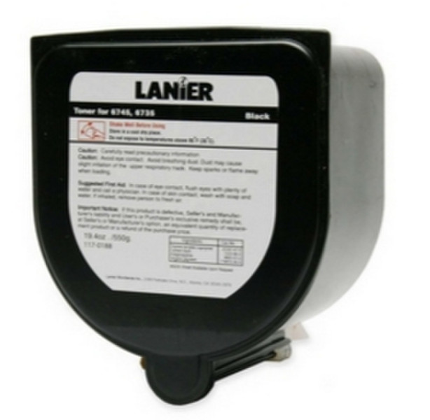 Lanier 117-0188 18750pages Black laser toner & cartridge