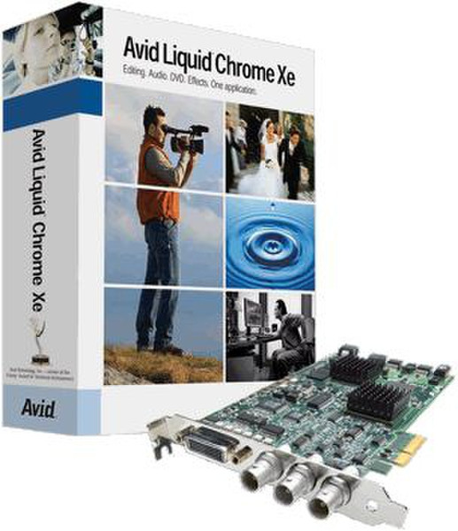 Pinnacle Avid Liquid Chrome Xe, EN Внутренний устройство оцифровки видеоизображения