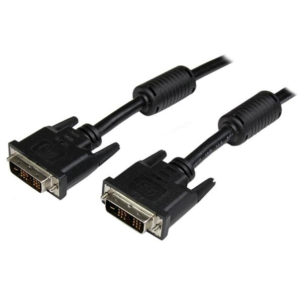 StarTech.com 15ft DVI-D 4.6m DVI-D DVI-D Schwarz DVI-Kabel