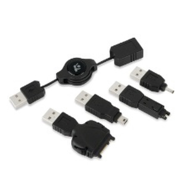 Acco USB Power Tips Black USB cable