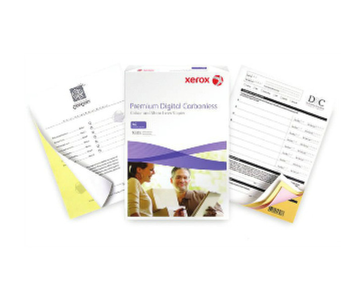 Xerox Pre-Collated A4 (210×297 mm) Розовый, Белый, Желтый бумага для печати