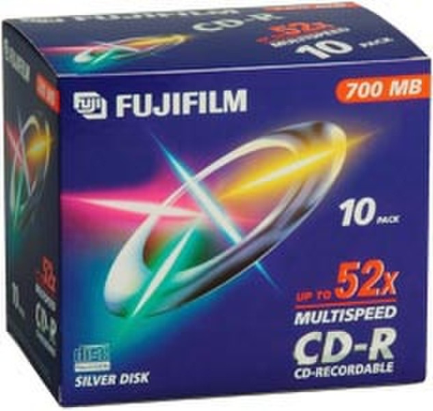 Fujifilm CD-R 700MB 52x, 10-Pk 700MB