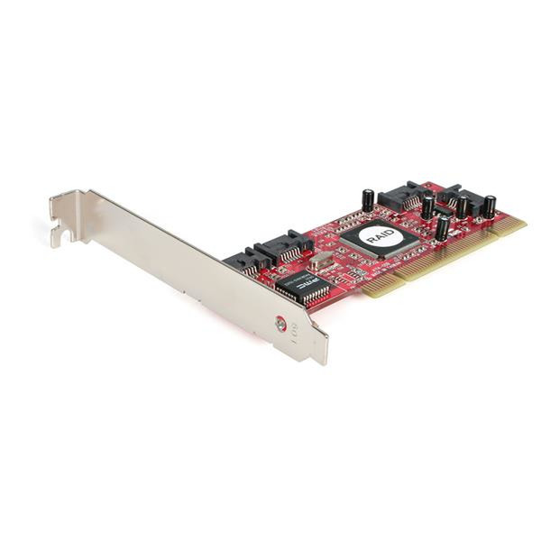 StarTech.com 4 Port PCI SATA RAID Controller Adapter Card