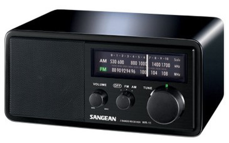Sangean WR-11 Persönlich Analog Schwarz Radio