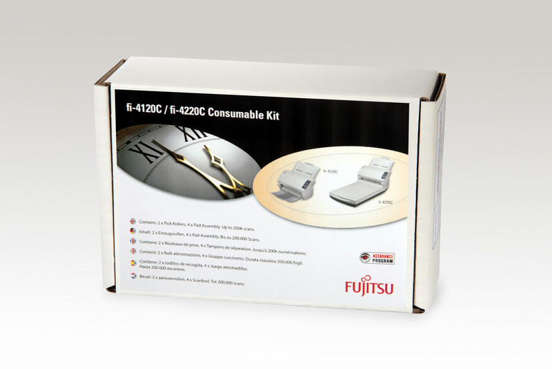 Fujitsu CON-3289-017A Scanner Verbrauchsmaterialienset Drucker-/Scanner-Ersatzteile