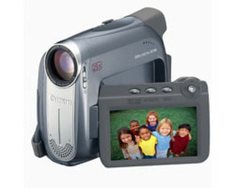 Canon MV MV890 Handheld camcorder 0.8MP CCD Black,Silver