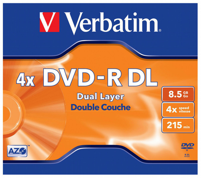 Verbatim DVD-R 8.5ГБ DVD-R 1шт
