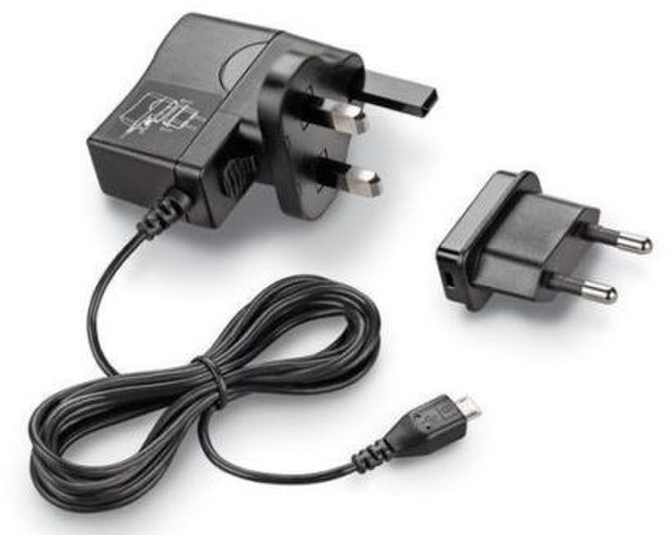 Plantronics 38478-01 Indoor 0.9W Black power adapter/inverter