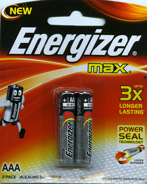 Energizer E92BP2 Щелочной 1.5В батарейки