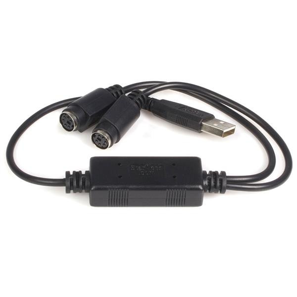 StarTech.com USBPS2PC 0.435м USB A Черный кабель USB