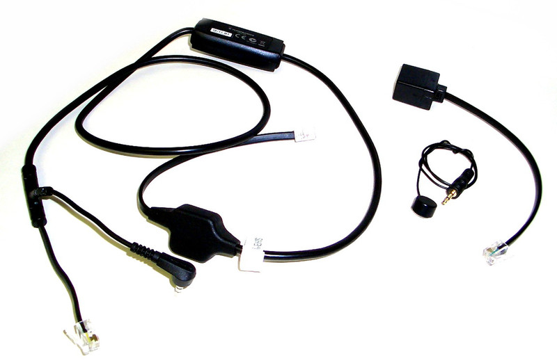 Plantronics Adaptor Y-Cable universal Schwarz Netzteil & Spannungsumwandler