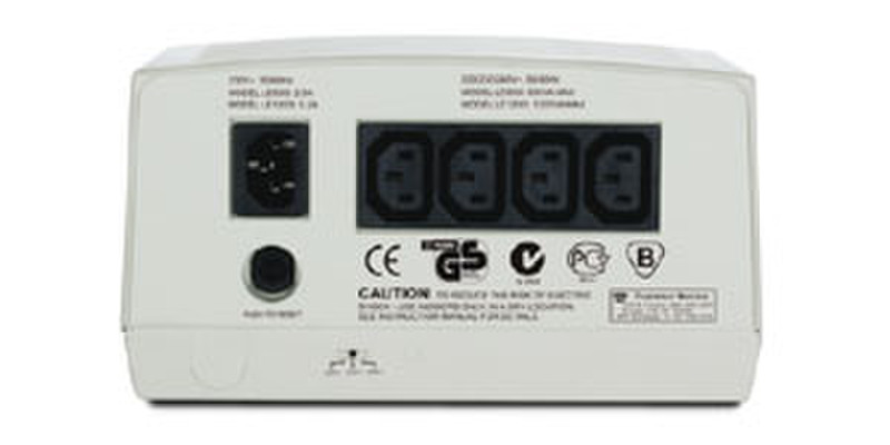 APC Line-R 4AC outlet(s) 230V Beige voltage regulator