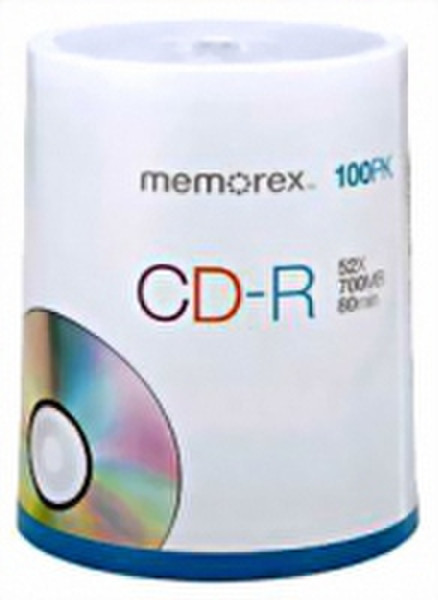Memorex CD-R CD-R 700MB 100pc(s)