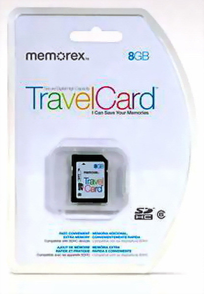 Memorex SDHC 8GB SDHC memory card
