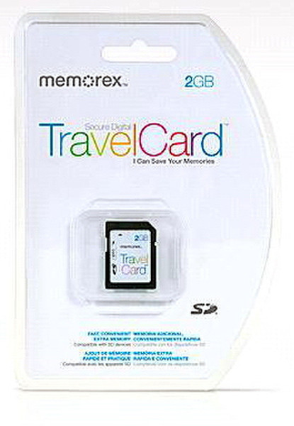 Memorex SD 2GB SDHC memory card