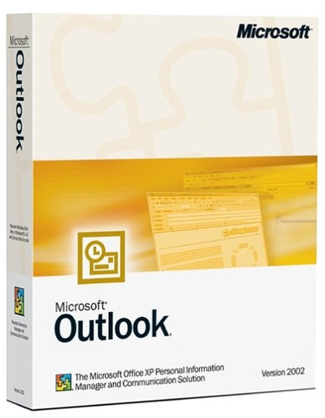 Microsoft Outlook 2002 Disk Kit, Pan-Chinese MVL почтовая программа