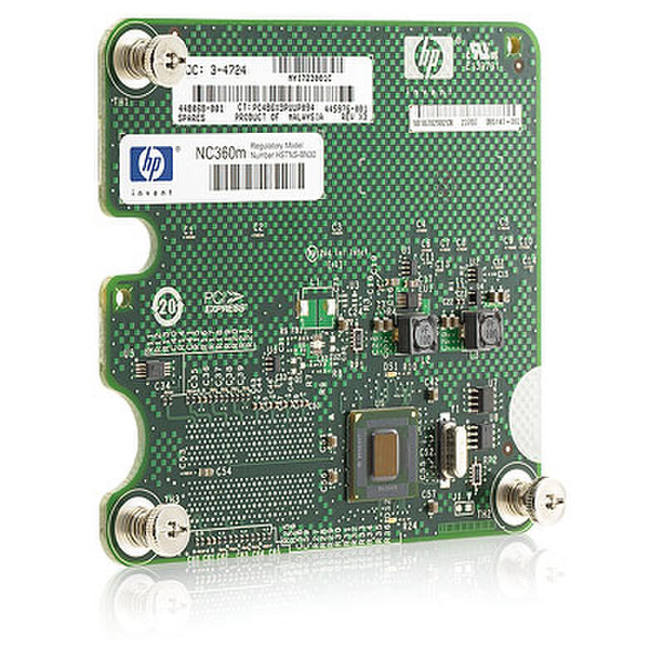 Hewlett Packard Enterprise NC360m Dual Port 1GbE BL-c Rmkt Eingebaut Ethernet 1000Mbit/s Netzwerkkarte