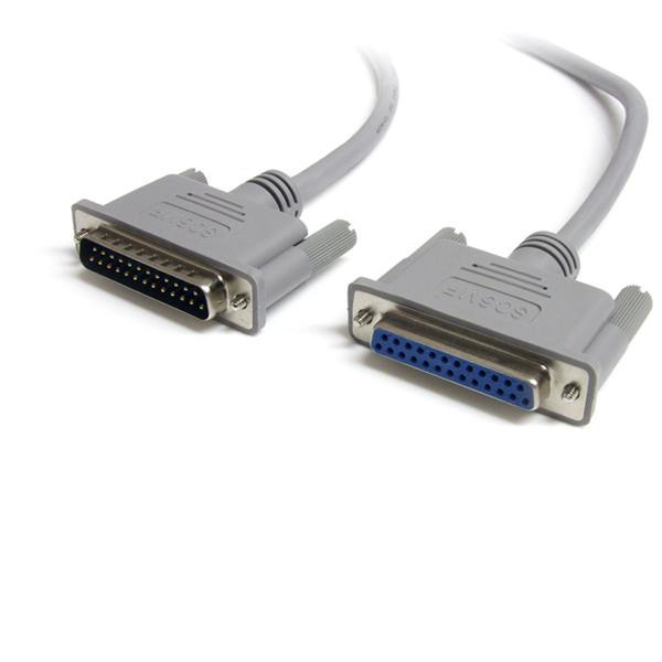 StarTech.com 6 ft Straight Through DB25 Serial/Parallel Cable - M/F