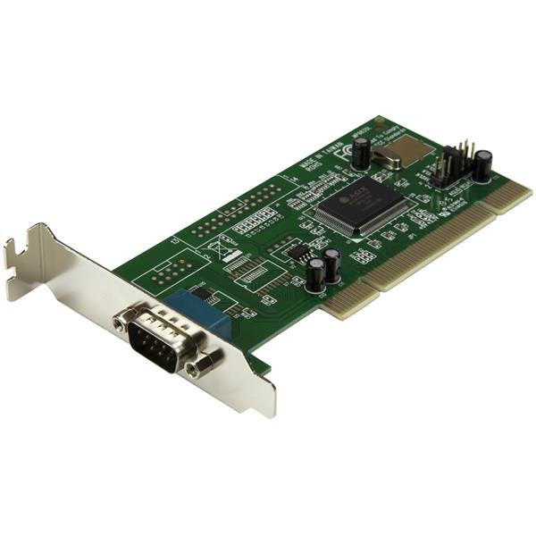 StarTech.com 1 Port Serielle RS232 / DB9 PCI Low Profile Schnittstellenkarte